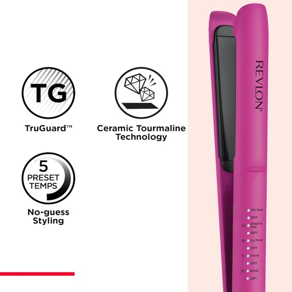 NIB Dual Voltage Revlon Flat Iron - Picture 3 of 11